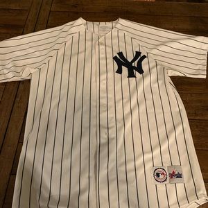 Majestic New York Yankees Button Down Jersey